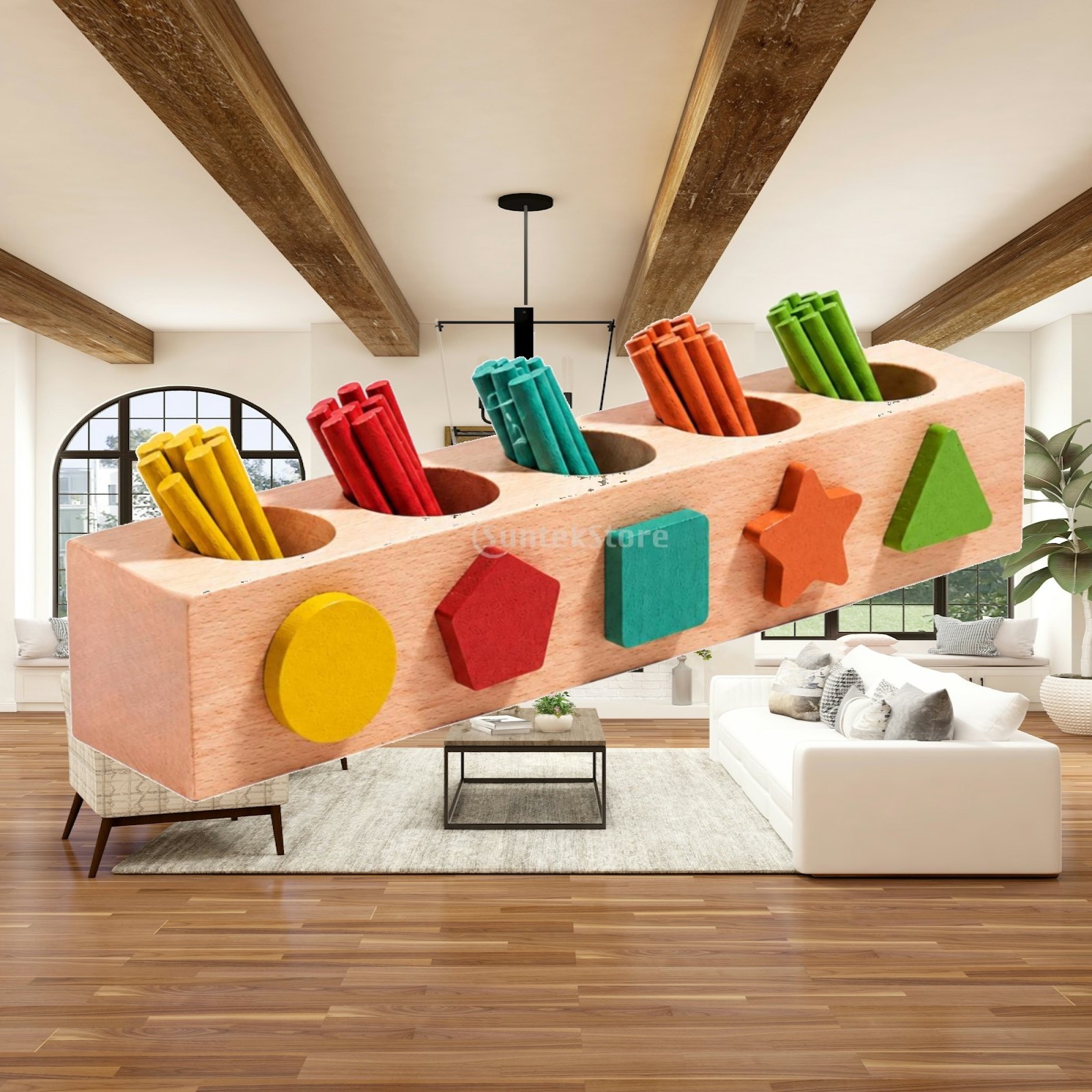 Drewniana zabawka edukacyjna d – Kids Education Number recenzja i cena