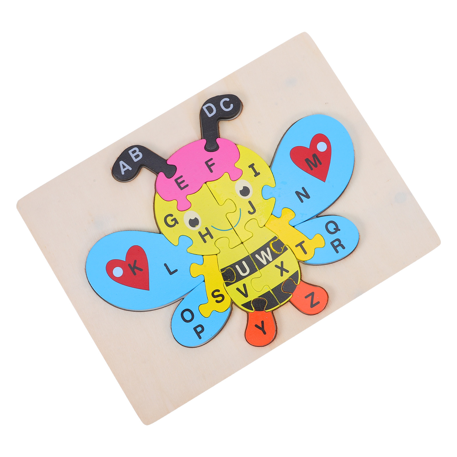 1 zestaw drewnianych puzzli w  – Abc Kids Early Education recenzja i cena