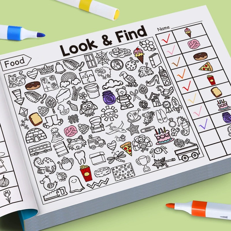 Książeczka do kolorowania dla  – Kids Education Activities recenzja i cena